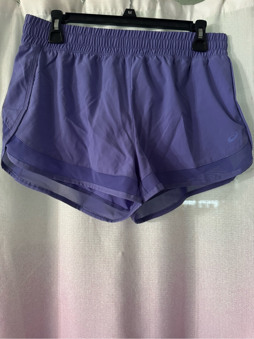 ASICS Lavender Athletic Running Shorts